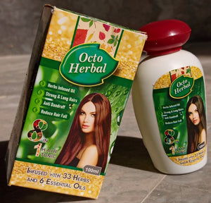 OCTO HERBAL OIL FOR SMOOTH AND LONG HAIR